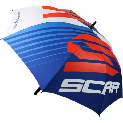 Parasolka 130cm niebieski/biały/czerwony - Scar Racing Parasolka 130cm niebieski/biały/czerwony - Scar Racing