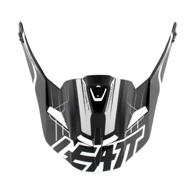 Daszek do kasku GPX 6.5 Carb srebrno-szaro-biały M-XXL - Leatt