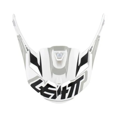 Daszek do kasku GPX 5.5 V05 biało-czarno-czerwony M-XXL - Leatt Daszek do kasku GPX 5.5 V05 biało-czarno-czerwony M-XXL - Leatt