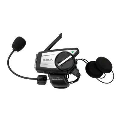 Interkom 50C-01 Quantum Mesh 2.0 Bluetooth 5.0 zasięg 1600m z kamerą Ultra HD 4K radiem FM i audio Harman Kardon 1 zestaw - Sena Interkom 50C-01 Quantum Mesh 2.0 Bluetooth 5.0 zasięg 1600m z kamerą Ultra HD 4K radiem FM i audio Harman Kardon 1 zestaw - Sena