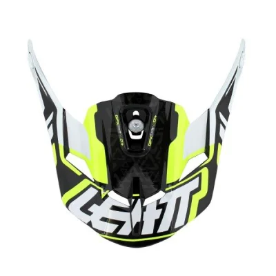 Daszek do kasku GPX 5.5 V04 żółto-czarno-biały M-XXL - Leatt Daszek do kasku GPX 5.5 V04 żółto-czarno-biały M-XXL - Leatt