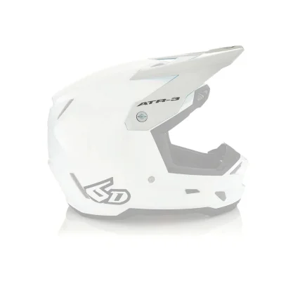 Daszek do kasku ATR-3 Solid biały - 6D Helmets Daszek do kasku ATR-3 Solid biały - 6D Helmets