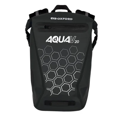 Plecak wodoodporny Aqua V-20 20L czarny - Oxford Plecak wodoodporny Aqua V-20 20L czarny - Oxford