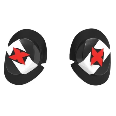 Oxford Slidery Do Kombinezonu Skórzanego Icon Czarny/Biały