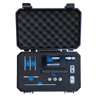 Zakuwarka profesjonalna Chain Tool Pro pasuje do łańcuchów od 420 do 630 X-Ring/O-Ring - Oxford Zakuwarka profesjonalna Chain Tool Pro pasuje do łańcuchów od 420 do 630 X-Ring/O-Ring - Oxford