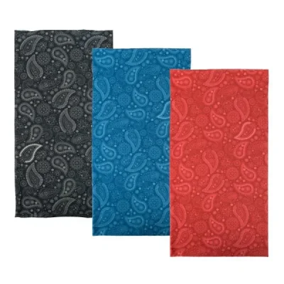 Oxford Kołnierz Wielofunkcyjny Wiatroodporny Comfy Oxford Paisley 3 Sztuki W Opakowaniu Czarny/Niebieski/Czerwony Oxford Kołnierz Wielofunkcyjny Wiatroodporny Comfy Oxford Paisley 3 Sztuki W Opakowaniu Czarny/Niebieski/Czerwony