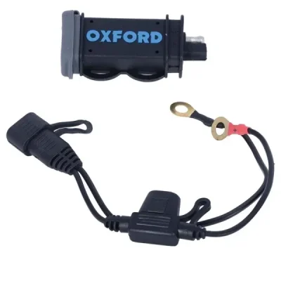 Ładowarka uniwersalna USB 12V 2,1A czarna - Oxford Ładowarka uniwersalna USB 12V 2,1A czarna - Oxford
