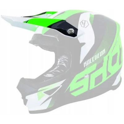 Daszek do kasku Furious Ultimate zielony fluo - Shot Racing Daszek do kasku Furious Ultimate zielony fluo - Shot Racing