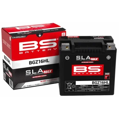 Akumulator 12V 16Ah Harley-Davidson bezobsługowy BS Akumulator 12V 16Ah Harley-Davidson bezobsługowy BS