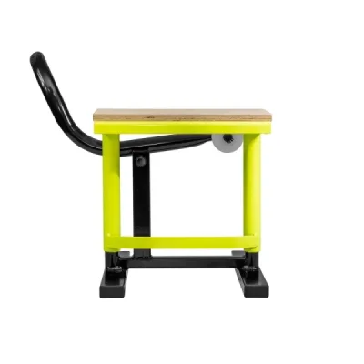 Stojak Pro Wood podnośnik podstawka pod motocykl cross wykończenie drewno żółty fluo - ProMX Stojak Pro Wood podnośnik podstawka pod motocykl cross wykończenie drewno żółty fluo - ProMX