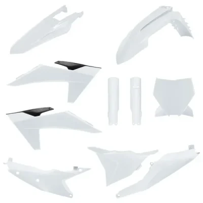 Zestaw plastików Body Kit Polisport KTM SX SX-F XC XC-F 24-25 biały - 91287 Zestaw plastików Body Kit Polisport KTM SX SX-F XC XC-F 24-25 biały - 91287
