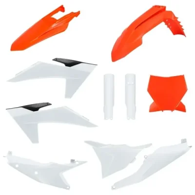 Zestaw plastików Body Kit Polisport KTM SX SX-F XC XC-F 24-25 pomarańczowy OEM - 91286