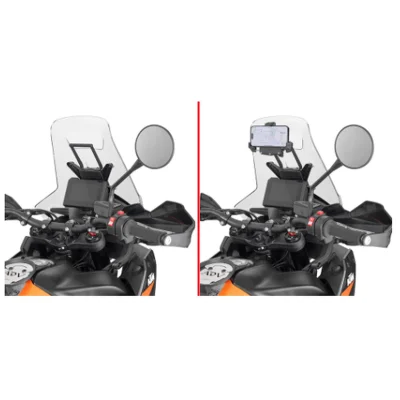 Poprzeczka do toreb i mocowań GPS/smartphone KTM 890 Adventure '23 - Kappa