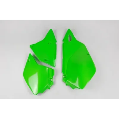 Ufo 2024/11 Boczki Tylne Kawasaki Klx 400R '03-'25 ( Komplet ) Zielony
