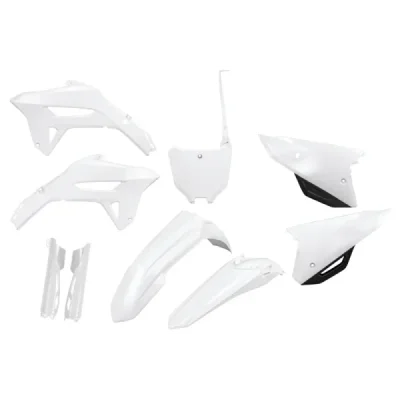 Ufo 2024/11 Komplet Plastików (Full Kit) Z Osłonami Teleskopów (Amortyzatorów) Honda Crf 250R '22-'24, Crf 450R '21-'24 Biały Ufo 2024/11 Komplet Plastików (Full Kit) Z Osłonami Teleskopów (Amortyzatorów) Honda Crf 250R '22-'24, Crf 450R '21-'24 Biały