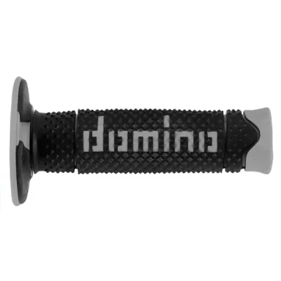 Domino manetki kierownicy Offroad czarno-szare zamknięte - A26041C5240A7-0
