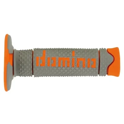 Domino manetki kierownicy Offroad szaro-pomarańczowe zamknięte - A26041C4552A7-0
