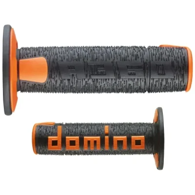 Manetki Domino A360 Offroad [czarny/pomarańczowy]D.22mm L.120mm zamknięte