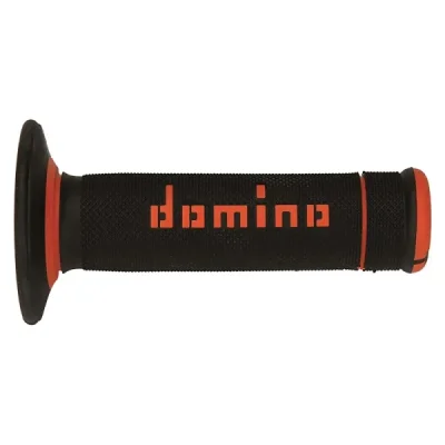 Domino manetki kierownicy Offroad X-treme czarno-pomarańczowe zamknięte - A19041C4540A7-0