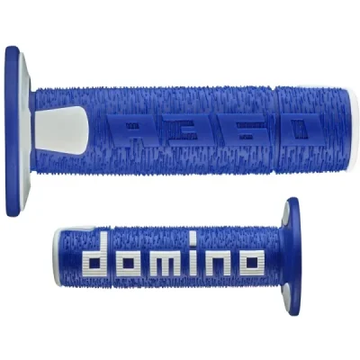 Manetki Domino A360 Offroad [niebieski/biały]D.22mm L.120mm zamknięte