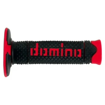 Domino manetki kierownicy Offroad czarno-czerwone zamknięte - A26041C4240A7-0