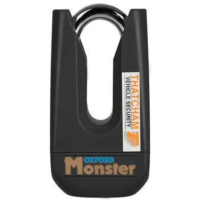 Kłódka na tarcze hamulcową Monster czarna - Oxford Kłódka na tarcze hamulcową Monster czarna - Oxford