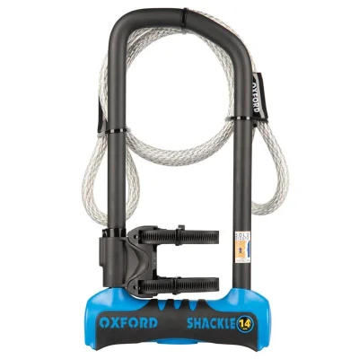 Kłódka Shackle 14 Pro U-Lock 320x177mm niebieska - Oxford Kłódka Shackle 14 Pro U-Lock 320x177mm niebieska - Oxford