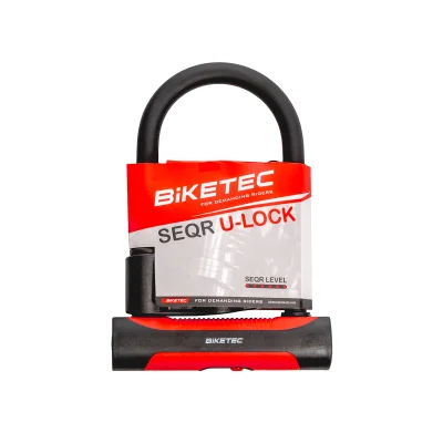 Zabezpieczenie U-Lock 180x260mm jarzmo 16mm 3 klucze - Biketec