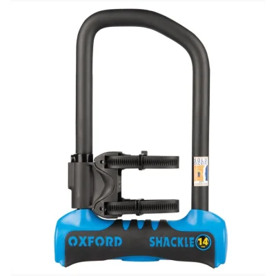 Kłódka Shackle 14 Pro U-Lock 260x177mm niebieska - Oxford