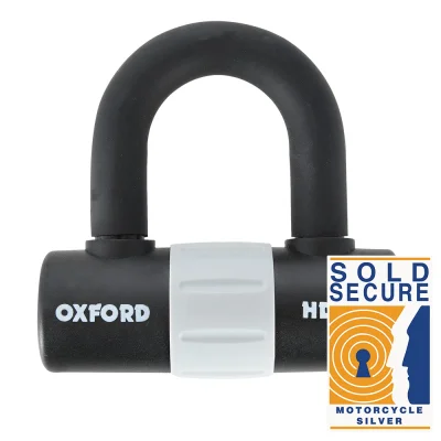 Kłódka zabezpieczenie HD Max czarna - Oxford Kłódka zabezpieczenie HD Max czarna - Oxford