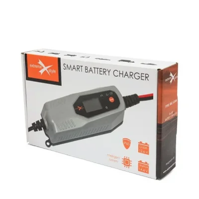 Ładowarka inteligentna do akumulatorów litowo-jonowych Lithium Li-Ion LiFePO4 motocykle samochody skutery quad z akcesoriami - B Ładowarka inteligentna do akumulatorów litowo-jonowych Lithium Li-Ion LiFePO4 motocykle samochody skutery quad z akcesoriami - B