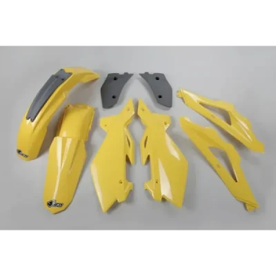 Komplet plastików UFO Husqvarna TC 125 250 05-07 żółty szary (HUKIT602103) Komplet plastików UFO Husqvarna TC 125 250 05-07 żółty szary (HUKIT602103)
