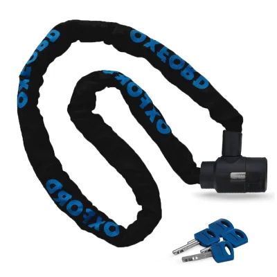 Łańcuch GP Chain Lock 2m z zapięciem oczko 9,5mm - Oxford Łańcuch GP Chain Lock 2m z zapięciem oczko 9,5mm - Oxford