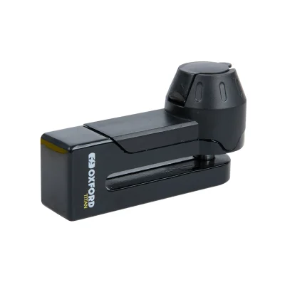 Blokada tarczy hamulcowej Titan trzpień 10mm czarna - Oxford Blokada tarczy hamulcowej Titan trzpień 10mm czarna - Oxford