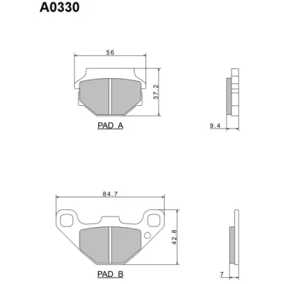 Wkład filtr powietrza gąbka Multi Air MA0330