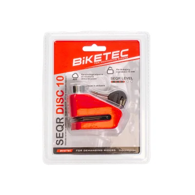 Blokada tarczy hamulcowej bolec 10mm 3 klucze - Biketec Blokada tarczy hamulcowej bolec 10mm 3 klucze - Biketec