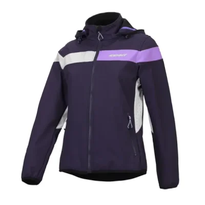 Kenny Racing Kurtka Przeciwdeszczowa Softshell Model Racing Woman Damska Niebieski/Biały/Fioletowy L