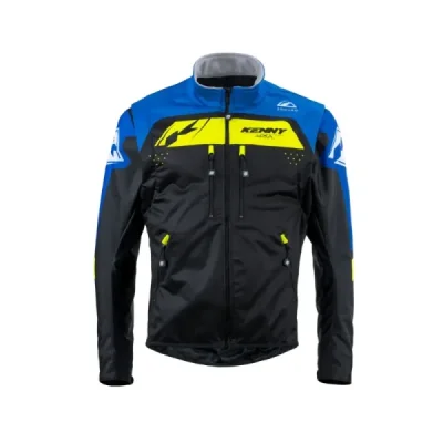 Kenny Racing Kurtka Adventure/Enduro Model Softshell Blue Czarny/Niebieski/Żółty Xxl Kenny Racing Kurtka Adventure/Enduro Model Softshell Blue Czarny/Niebieski/Żółty Xxl