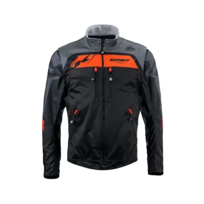 Kenny Racing Kurtka Adventure/Enduro Model Softshell Black/Orange Czarny/Pomarańczowy/Szary Xxl Kenny Racing Kurtka Adventure/Enduro Model Softshell Black/Orange Czarny/Pomarańczowy/Szary Xxl