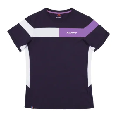 Kenny Racing Koszulka T-Shirt Model Racing Woman Damska Niebieski/Fioletowy/Biały S Kenny Racing Koszulka T-Shirt Model Racing Woman Damska Niebieski/Fioletowy/Biały S