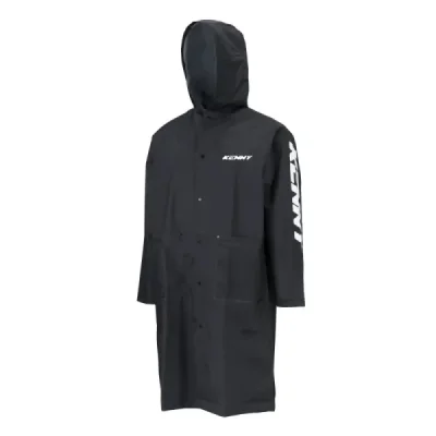 Kenny Racing Płaszcz Przeciwdeszczowy Rain Coat Czarny M/L Kenny Racing Płaszcz Przeciwdeszczowy Rain Coat Czarny M/L