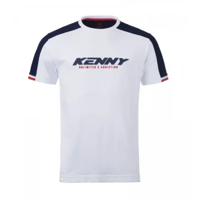 Kenny Racing Koszulka T-Shirt Model Dream Biały/Niebieski Xl