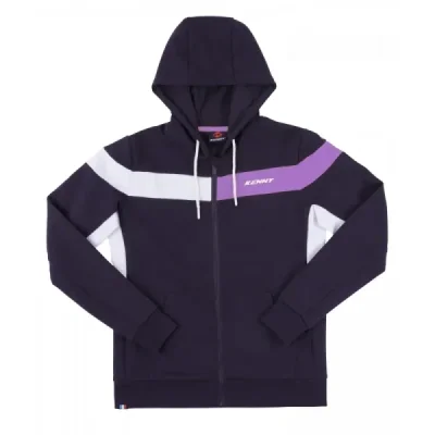 Kenny Racing Bluza Z Kapturem Model Racing Woman Damska Niebieski/Fioletowy/Biały L