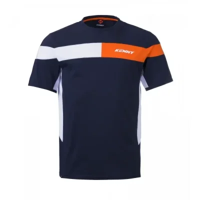Kenny Racing Koszulka T-Shirt Model Racing Niebieski/Pomarańczowy/Biały Xl
