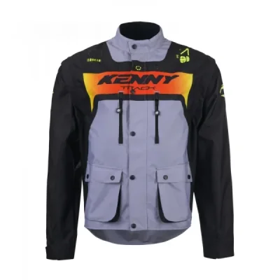 Kenny Racing Kurtka Adventure/Enduro Model Track Grey/Neon Yellow Czarny/Szary/Żółty Fluo Xxl Kenny Racing Kurtka Adventure/Enduro Model Track Grey/Neon Yellow Czarny/Szary/Żółty Fluo Xxl