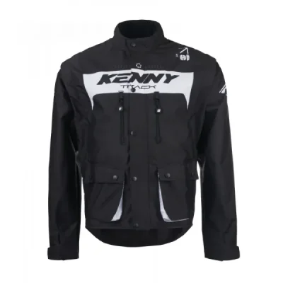 Kenny Racing Kurtka Adventure/Enduro Model Track Black Czarny/Biały L Kenny Racing Kurtka Adventure/Enduro Model Track Black Czarny/Biały L