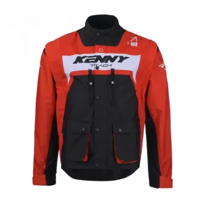 Kenny Racing Kurtka Adventure/Enduro Model Track Red Czarny/Czerwony/Biały Xl Kenny Racing Kurtka Adventure/Enduro Model Track Red Czarny/Czerwony/Biały Xl