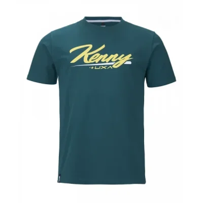 Kenny Racing Koszulka T-Shirt Model Dirt Petrol Niebieski/Żółty M