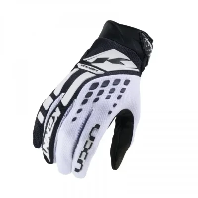 Kenny Racing Rękawice Cross/Enduro Model Track White/Black Biały/Czarny Xl Kenny Racing Rękawice Cross/Enduro Model Track White/Black Biały/Czarny Xl