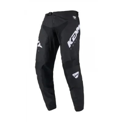 Kenny Racing Spodnie Cross/Enduro Model Force Solid Black Czarny/Biały 36